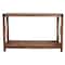 Amerihome Acacia Wood Rustic Entryway Console Table 27077088090 - alternate 2