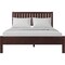 Homeroots Three Piece Espresso Solid Wood Bedroom Set 523679 - alternate 2
