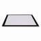 Excello Global Products Menu Holder For 8.5 x 11 Menus, Landscape Orientation, 12.6 x 10.2 Holder, Clear/Black SPLS-MENU-8511C - alternate 2