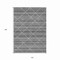 Homeroots 10' X 14' Gray And Silver Geometric Washable Indoor Outdoor Area Rug 610714 - alternate 2