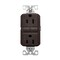 Eaton Wiring Devices Eaton Tamper-Resistant GFCI Receptacle, 125 V, 15 A, NEMA: NEMA 5-15R, Back, Side Wiring TRGF15RB-BX-L - alternate 1