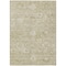 Homeroots 3' X 5' Beige And Brown Damask Washable Indoor Outdoor Area Rug 603497 - alternate 2