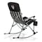 Picnic Time Family Of Brands NCAA NC State Wolfpack Outdoor Rocking Camp Chair - XL Heavy Duty Camping Chair 805-01-175-424-0 - alternate 2
