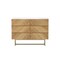 Homeroots 47" Brown Solid and Manufactured Wood Six Drawer Dresser 590275 - alternate 1
