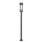 Z-Lite Fortis Sand Black 3 Light Outdoor Post Mounted Fixture 5031PHXLS-536P-BK - alternate 1