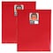 C-Line Products Two-Pocket Heavyweight Poly Portfolio Folder with Prongs, Red, 20PK 32964 - alternate 1