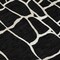 Homeroots 8' Black And Beige Round Abstract Washable Indoor Outdoor Area Rug 601106 - alternate 2