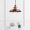 Jonathan Y Bedford 11" Adjustable Iron Industrial Rustic LED Pendant, Copper JYL9529A - alternate 3