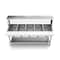 Koolmore Five Pan Open Well Electric Steam Table with Undershelf and Sneeze-Guard, 240V, . KM-OWS-5SG - alternate 2