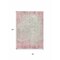Homeroots 8' X 10' Pink And Ivory Abstract Washable Indoor Outdoor Area Rug 612349 - alternate 2