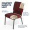 Flash Furniture Advantage Maroon Church Chair 20.5" Wide PCHT-104 - alternate 2