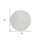 Homeroots 8' Ivory And Beige Round Geometric Washable Indoor Outdoor Area Rug 596197 - alternate 2