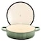 Crock-Pot Crock Pot Artisan 5 Qt Round Enameled Cast Iron Braiser Pan with Self Basting Lid in Pistachio Green 124963.02 - alternate 2