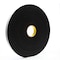 3M Foam Tape, Black, 18 yd L, 1 in W, PK9 4504 - alternate 1
