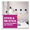 Post-It Pads in Simply Serene Colors, Unruled, 3 x 3, (2) Pads of 45 Sheets, (1) Pad of 35 Sheets, 3PK 3321-SSNE - alternate 2