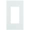 Decora Faceplate, Number of Gangs: 1 Thermoplastic Nylon, White 80301-W - alternate 1