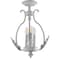 Jonathan Y Austen 12.2" Metal LED Semi-Flush Mount, Antique White JYL9522A - alternate 3