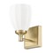 Z-Lite Oren 1-Light Vanity, 5.25 in W, Modern Gold 7004-1V-MGLD - alternate 3