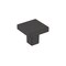 Amerock Monument 1-3/16 inch (30mm) Length Matte Black Cabinet Knob, 25PK 25VMP36905FB - alternate 1