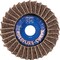 Pferd PFERD Flap Disc, PVL-R, POLIVLIES CURVE, 5in x 5/8-11, Coarse, Aluminum oxide 45929 - alternate 2