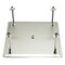 Alfi Brand 20" Square Brushed Solid SS Ultra Thin Rain Shower Head RAIN20S-BSS - alternate 2