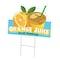 Signmission Orange Juice Die Cut Yard Sign & Stake outdoor plastic coroplast window, C-DC-1824-DS-Orange Juice19 C-DC-1824-DS-Orange Juice19 - alternate 1