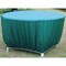 Seasonal Trends Table Cover, 53 in L, 53 in W, 24 in H, Vinyl, Green CVRA-RT-D - alternate 2