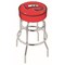 Holland Bar Stool Co 30" Western Kentucky Cushion Seat, 2-Ring Chrome Swivel Bar Stool L7C130WestKy - alternate 1