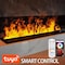 Edendirect 78 In 3D Electric Fireplace with Ultrasonic Humidifier, Remote & App Control, Adjustable LED Flames ZR-KS-200cm - alternate 2