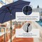 Simple Deluxe 9' Patio Umbrella Outdoor Table Market Yard Umbrella with Push Button Tilt/Crank, 8 Sturdy Ribs for LGBRLA9DBL - alternate 2