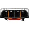 Klein Tools MODbox Tool Carrier Rail Attachment, Metal, Plastic, Dark Gray, 8 in W x 4 in D x 5 in H 54814MB - alternate 2
