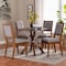 Baxton Studio Mana Modern Grey and Walnut Brown Wood 5-Piece Dining Set 254-12145-10891-ZORO - alternate 2