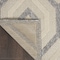 Homeroots 6' X 9' Cream And Gray Geometric Indoor Outdoor Area Rug 550466 - alternate 2