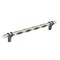 Amerock London 8 in 203 mm Center-to-Center Polished Nickel/Black Bronze Cabinet Pull BP36663PNBBR - alternate 1
