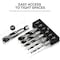 Neiko 6 Piece Brad Point Drill Bit Set, 0.25 in Quick Change Hex Shank 11401A - alternate 2