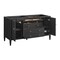 James Martin Vanities Myrrin 60" Double Vanity, Carbon Oak, w/ 3 CM Siberian Silestone Top w/FreePower Wireless Charger 485-V60D-CBO-FSFR - alternate 2