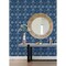 A-Street Prints Grady Blue Dotted Geometric Wallpaper 4081-26320 - alternate 3