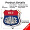 Signmission Wes's Garage, 18 inch X 18 inch, Plastic Sign, 2PK SHI-P-2PACK-18-383-WES - alternate 2