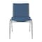 Flash Furniture HERCULES Heavy Duty Navy Vinyl Stack Chair XU-60153-NVY-VYL-GG - alternate 2