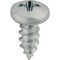 Auveco 4 x 1/4in Phillips Pan Head Tapping Screw Zinc, 100PK 3071 - alternate 1