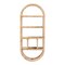 Bali & Pari Labonita Wood-framed Natural Rattan Wall Shelf 267-14616-ZORO - alternate 2