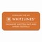 Roaring Spring Whitelines Notebook. Quadrille Rule, 5 sq/in, Gray/Orange Cover, 70 11 x 8.5 Sheets 17001 - alternate 2