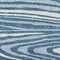 Homeroots 5' X 8' Navy Blue Denim Blue And Ivory Faux Bois Washable Indoor Outdoor Area Rug 614492 - alternate 4