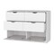 Homeroots 42" White Six Drawer Dresser 518026 - alternate 2