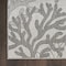 Homeroots 5' X 7' Gray Black And Ivory Nautical Indoor Outdoor Area Rug 552500 - alternate 3