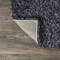 Jonathan Y Mercer Shag Plush Denim Blue 5 ft. x 8 ft. Area Rug MCR106C-5 - alternate 2