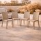 Leisuremod Mace Stackable Polypropylene Dining Chair, 275 lb Capacity, Weather-Resistant, 4PK MC19TP4 - alternate 2