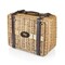 Picnic Time Family Of Brands NCAA Wake Forest Demon Deacons Champion Picnic Basket for 2, Large Wicker Picnic Set 208-40-179-614-0 - alternate 2