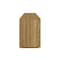 Homeroots 63in Oak And White Ribbed Texture Wood Enclosed and Open Storage TV Stand 724162 - alternate 2
