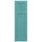 Ekena Millwork True Fit PVC San Miguel Mission Style Fixed Mount Shutters, Pure Turquoise, 15W x 62H, PR TFP001SM15X062PT - alternate 2